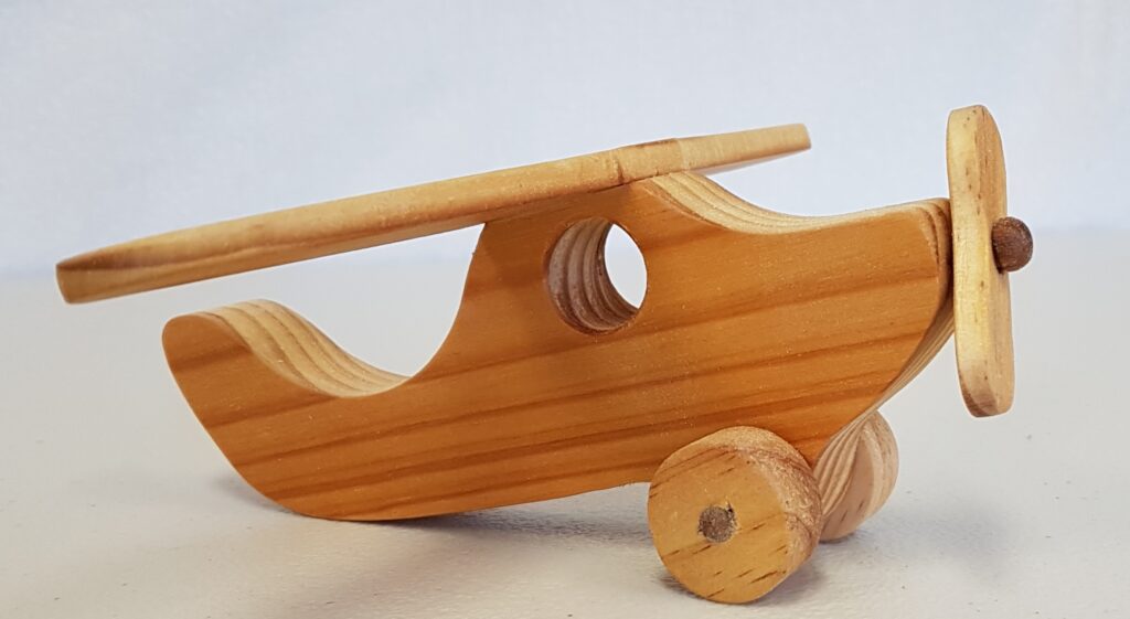 Wooden Helicopter