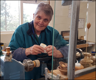 Lady Woodturner